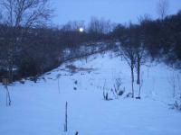 Full moon rising jan 09